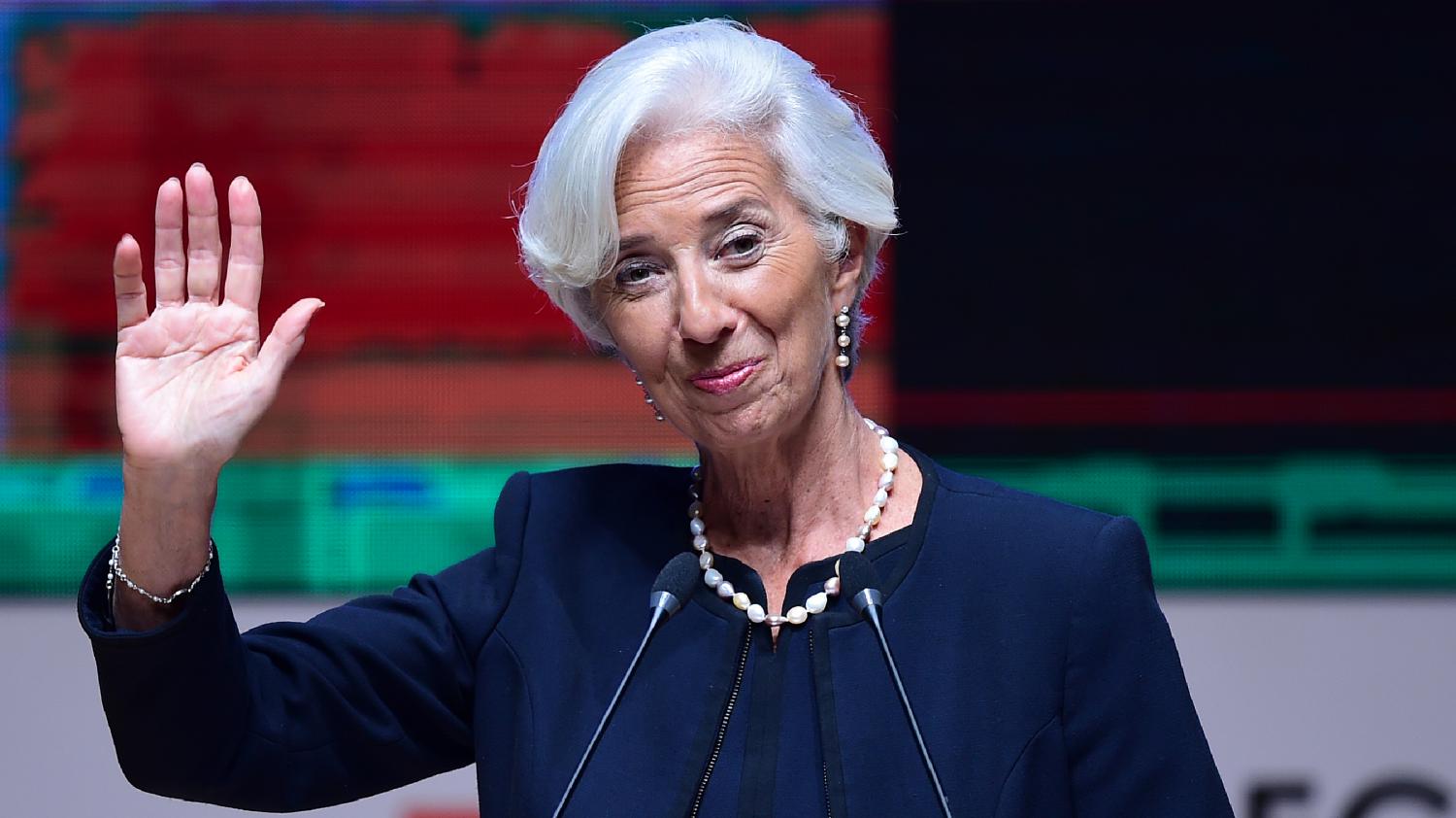 Mme Christine Lagarde.
