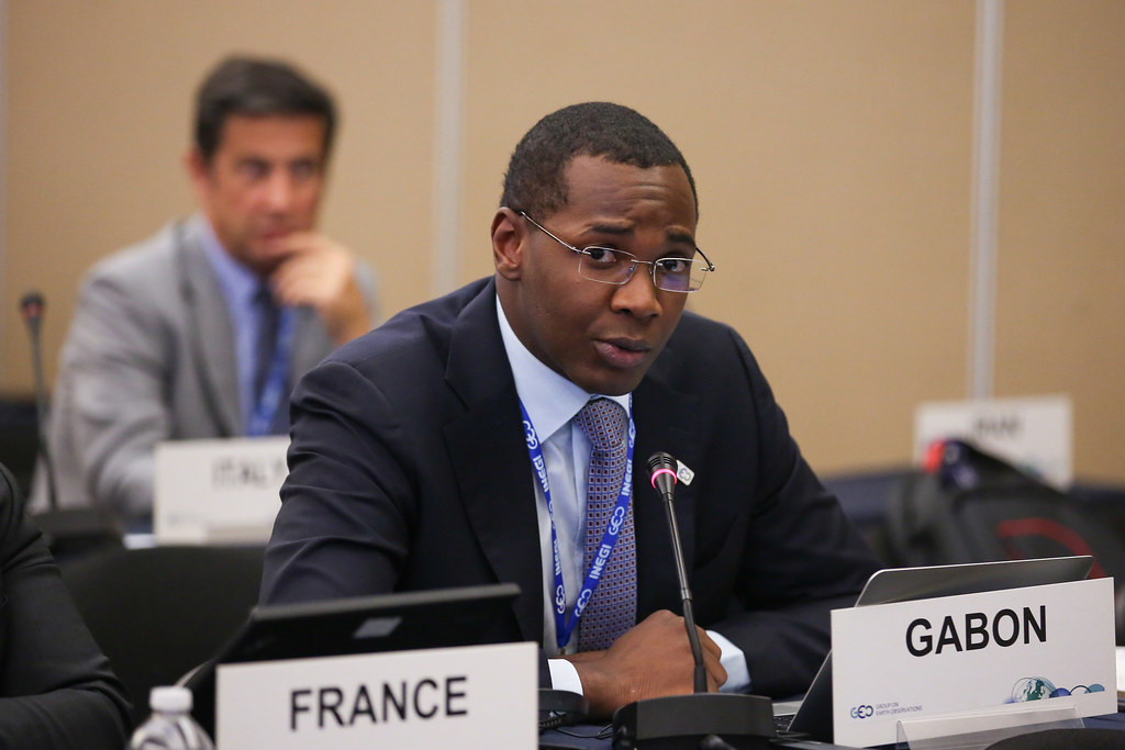 Le secrétaire permanent du Conseil national climat, Tanguy Gahouma Bekale.