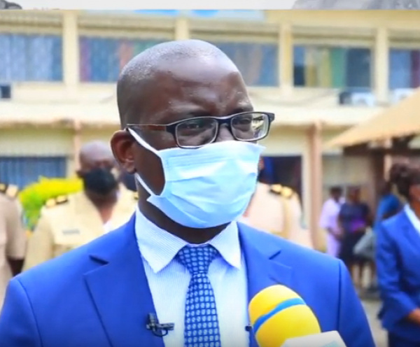 Le Directeur général de la Douane gabonaise et des droits indirects, Boris Admina Atchoughou.