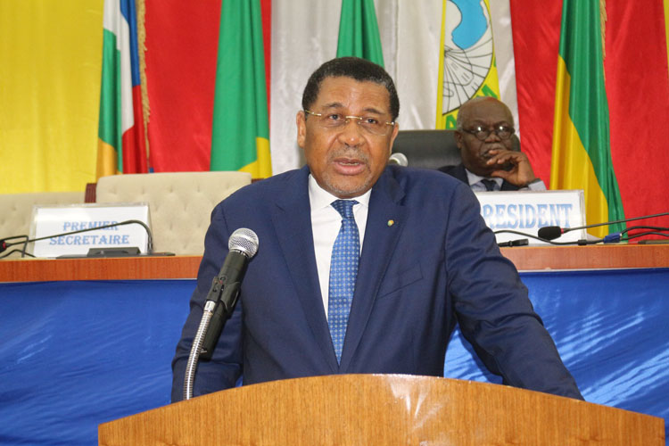 Le président de la Commission de la CEMAC, le Pr. Daniel Ona Ondo.