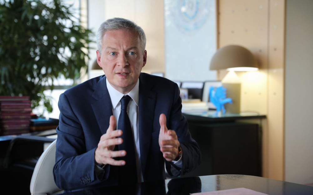 Le ministre français de l’Économie et des Finances, Bruno Le Maire.