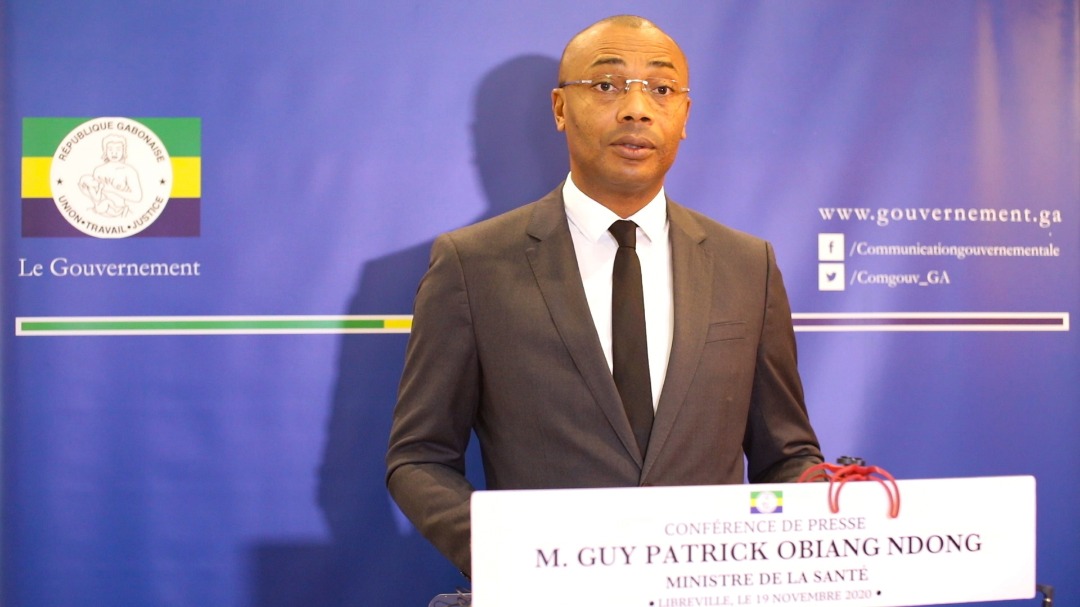 Le ministre de la Santé, le Dr. Guy Patrick Obiang Ndong.