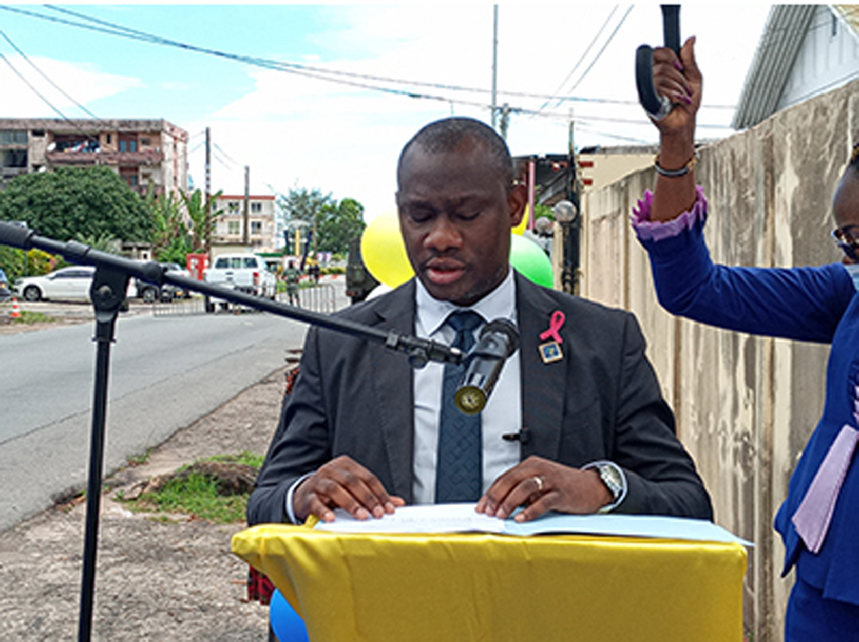 le directeur général de l’ANPI, Gabriel Ntougou.