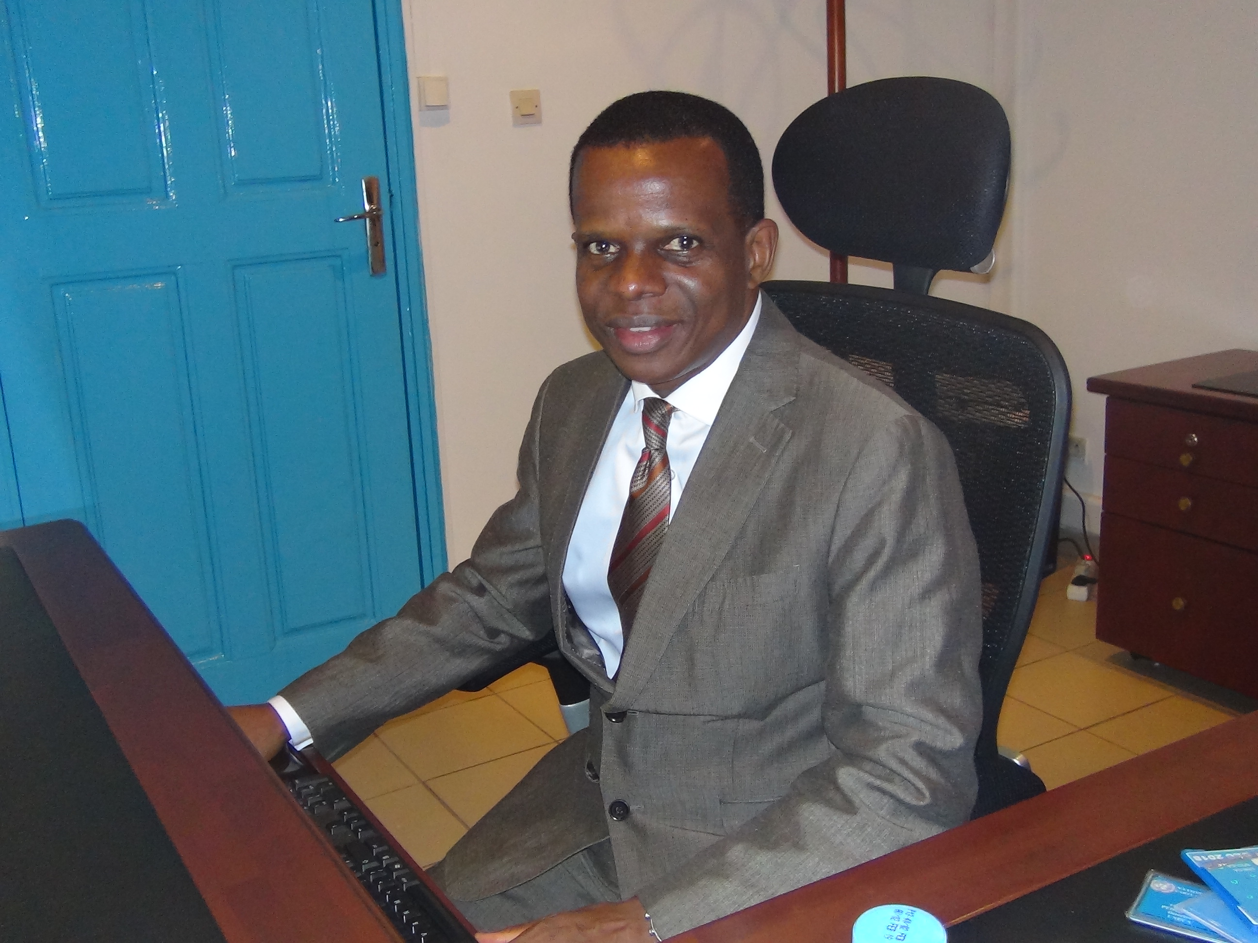 Antonio Pedro, Directeur du Bureau Afrique Centrale de la Commission.
