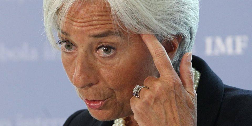 La Directrice générale du Fonds monétaire international (FMI), Christine Lagarde.