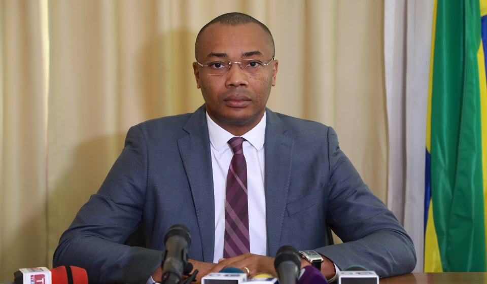 Le ministre de la Santé, Guy Patrick Obiang Ndong.