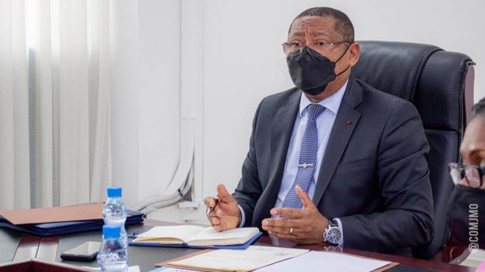 L'ex ministre gabonais de l’Économie et de la Relance, Jean Marie Ogandaga.