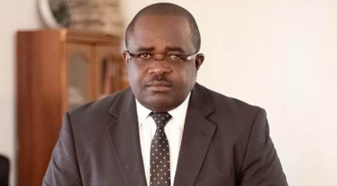 Le président d’Ensemble pour le Gabon, Dieudonné Minlama Mintogo.