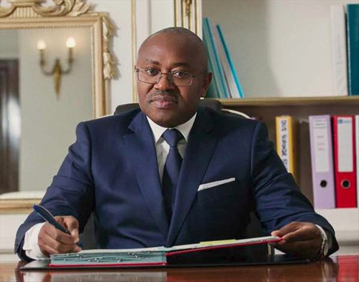 Le ministre d’Etat en charge du Budget et des Comptes publics, Jean Fidèle Otandault.