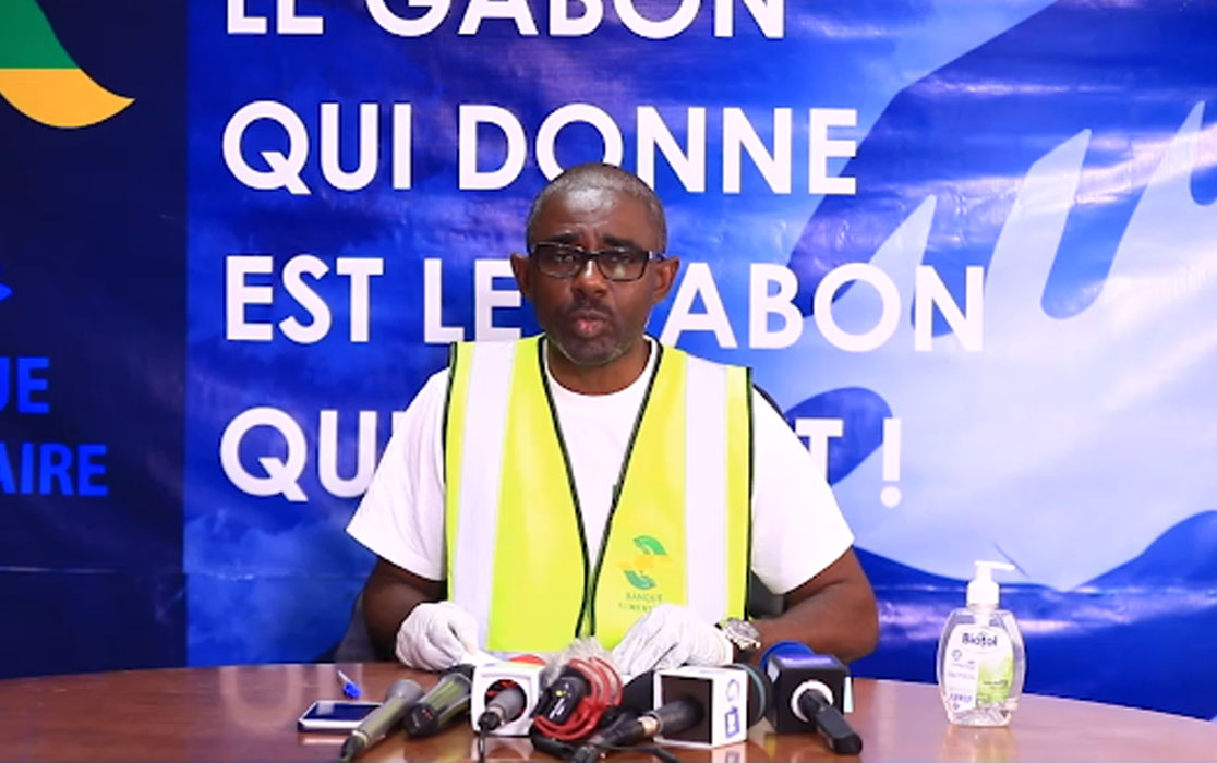 Le Conseiller en communication du ministère des Solidarités nationales, Tony Engouma.