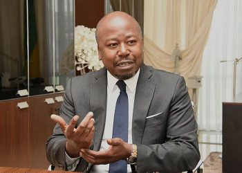 Alain-Claude BILIE-BY-NZE, ministre d'État et ministre de l'Énergie et des Ressources en Eau de la République du Gabon