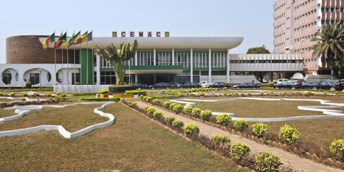 Siège de la Communauté économique et monétaire d'Afrique centrale (CEMAC), à Bangui (République Centrafricaine - RCA).