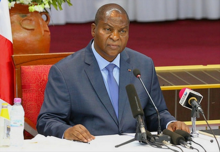 Faustin-Archange Touadéra, président de la République centrafricaine.