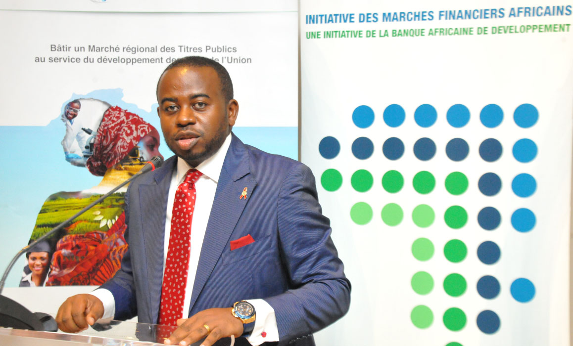 Cédric Achille Mbeng Mezui, Responsable du développement des marchés obligataires africains à la BAD.