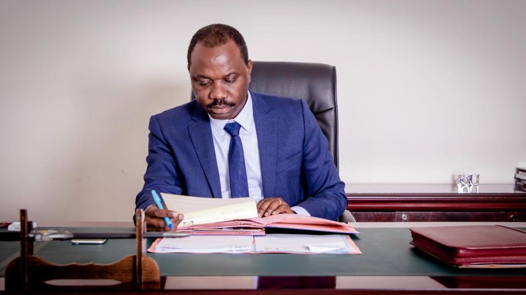 Le ministre du Tourisme, du Commerce, des PME et de l’Industrie, Hugues Mbadinga Madiya.