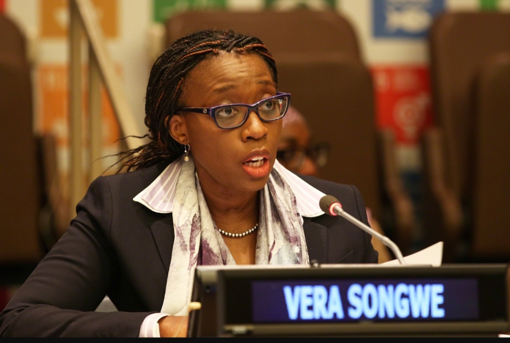 Vera Songwe, la Secrétaire exécutive de la Commission économique pour l’Afrique.
