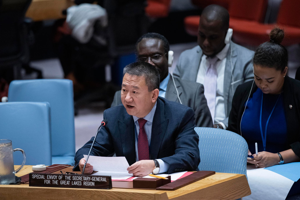 Huang Xia, l’envoyé spécial de l’ONU dans la région des grands lacs d’Afrique.