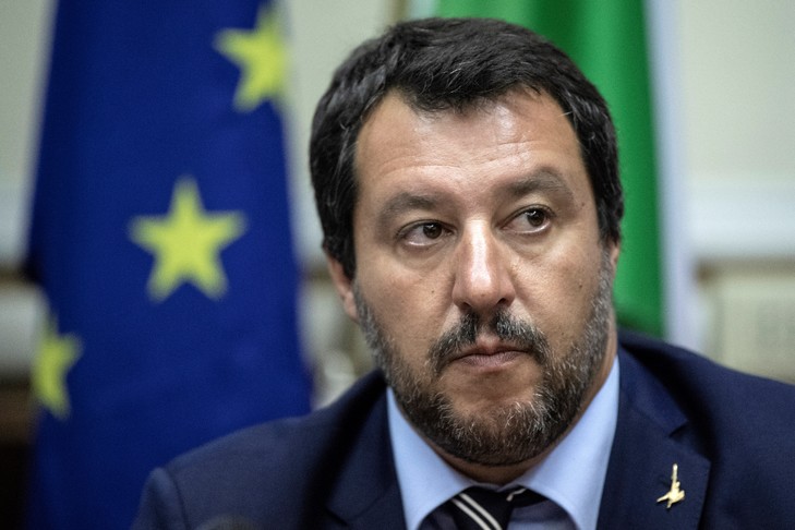 Le ministre italien de l'Intérieur, Matteo Salvini.