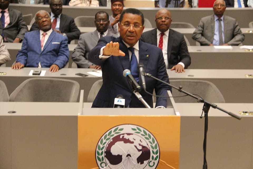 Le président de la Commission CEMAC, le Pr. Daniel Ona Ondo.