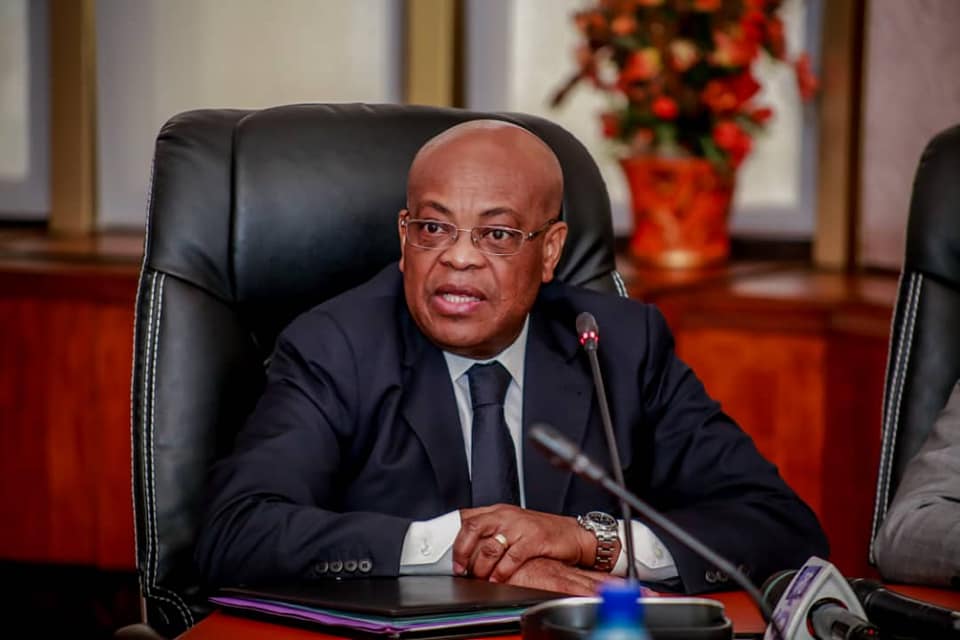 Le ministre gabonais de l’Economie, Roger OWONO MBA.