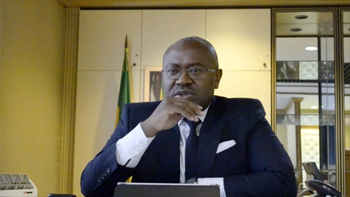 Jean-Fidèle OTANDAULT, ministre d'Etat en charge du Budget et des Comptes publics.