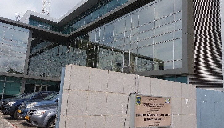 Le siège des services des Douanes à Libreville.