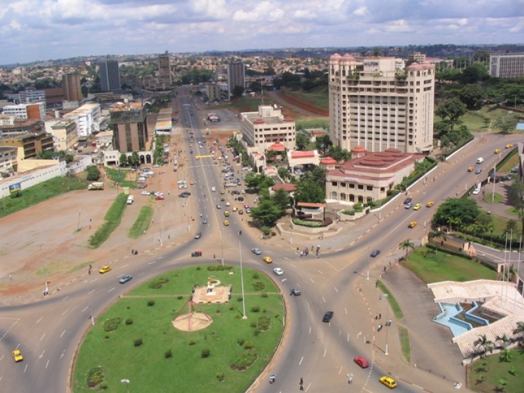 Une vue de Yaoundé la capitale politique du Cameroun