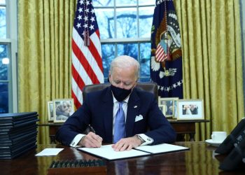 Le président américain, Joseph Robinette Biden Jr.