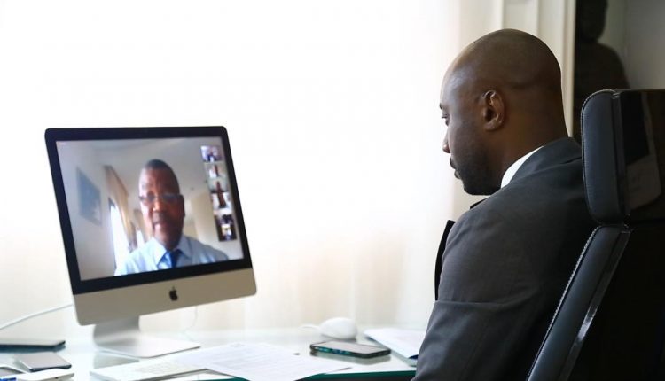 Le ministre de l’Agriculture, de l’Elevage, de la Pêche et de l’Alimentation du Gabon, Biendi Maganga Moussavou.