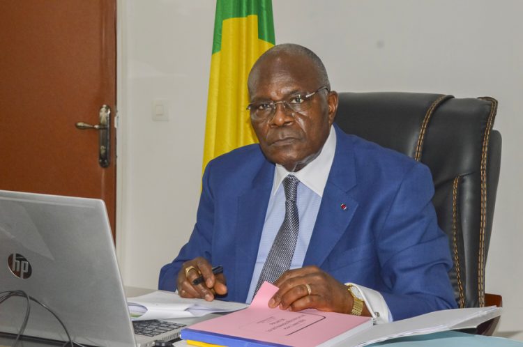Calixte Nganongo, ministre des Finances et du Budget de la République du Congo.