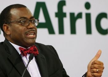 Le président de la Banque africaine de développement, le Dr Akinwumi A Adesina.