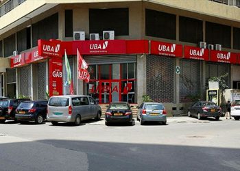 Une vue du siège de UBA à Libreville au Gabon.