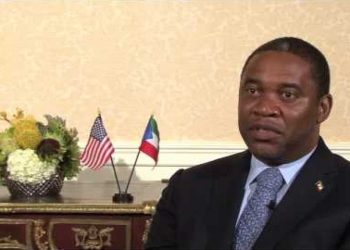 Le ministre des Finances, de l'Économie et de la Planification de la Guinée équatoriale, Valentin Maye Mba.