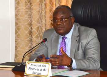 Calixte Nganongo, ministre des Finances du Congo.