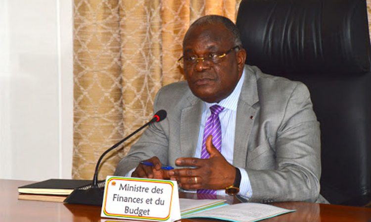 Calixte Nganongo, ministre des Finances du Congo.