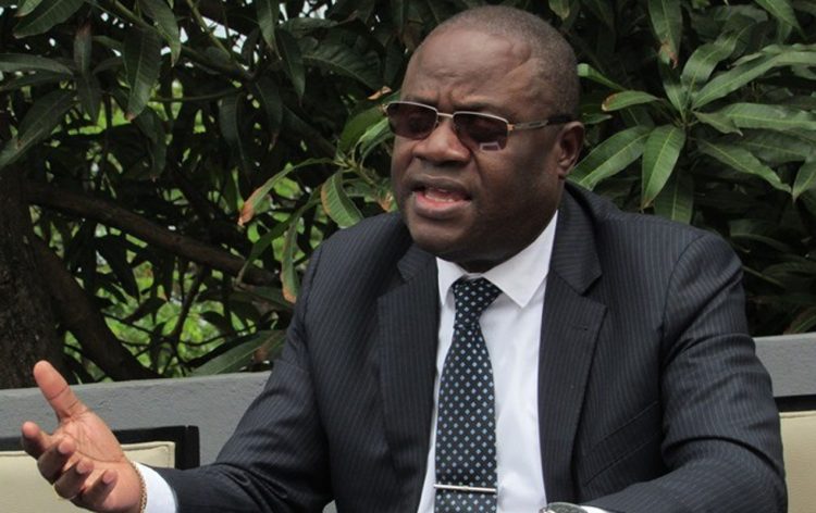 Le Pr. Patrick Mouguiama Daouda, le ministre de l’Enseignement supérieur...