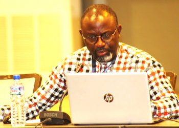 Le Secrétaire exécutif de l'ACRAM, Ismaël Ndjewe. Ndomba.