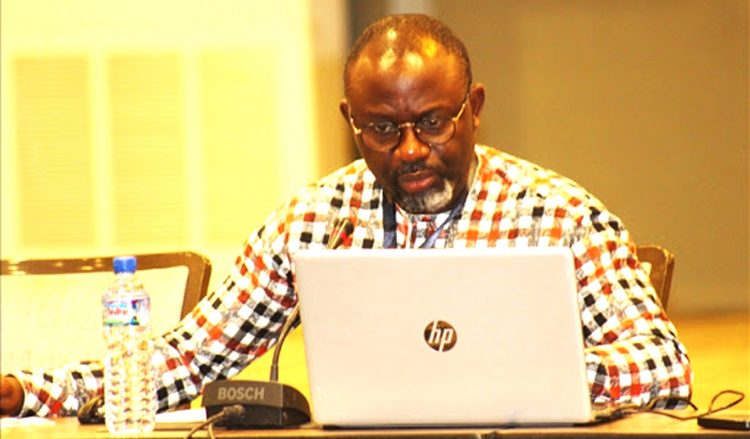 Le Secrétaire exécutif de l'ACRAM, Ismaël Ndjewe. Ndomba.