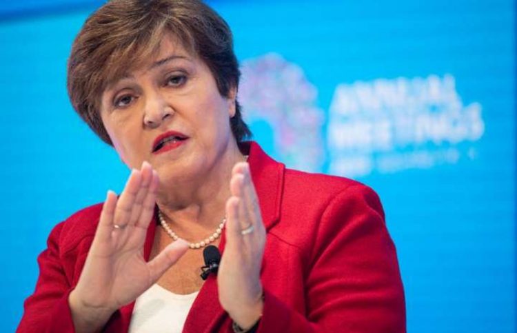 Kristalina Georgieva, la directrice générale du Fonds monétaire international.