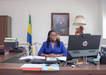 La ministre de l’Economie et de la Relance, Nicole Jeanine Lydie Roboty épse. Mbou.