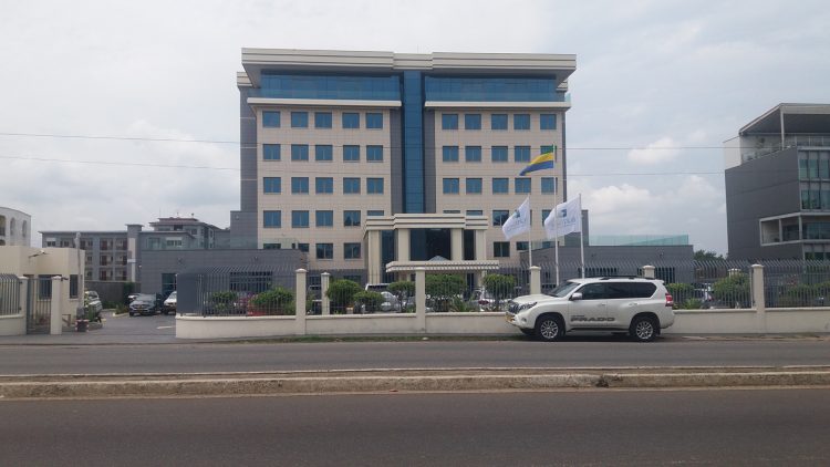 Le nouveau siège de BGFI Holding Corporation à Libreville.