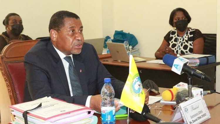 Le président de la Commission CEMAC, le Pr. Daniel Ona Ondo.
