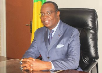 Le ministre des Finances, du Budget et du Portefeuille public, Rigobert Roger Andely.