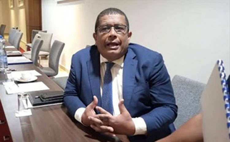 Le Directeur général administrateur de Comilog, Leod Paul Batolo.