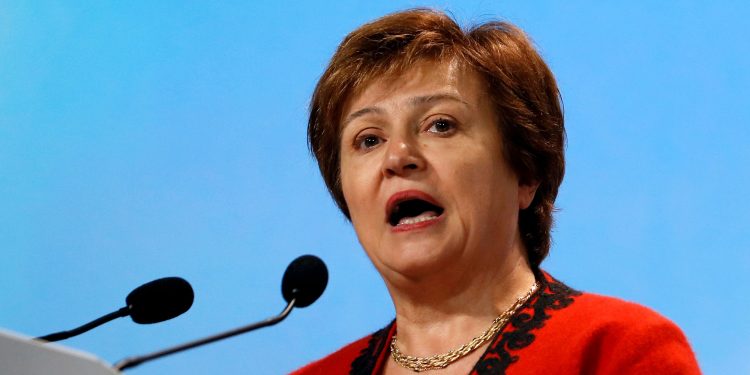 La Directrice générale du FMI, Kristalina Georgieva.