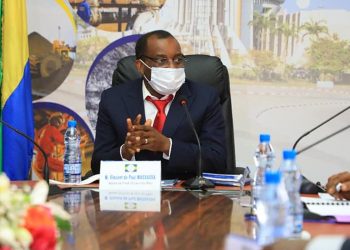 Le ministre du Pétrole, du Gaz et des Mines, Vincent De Paul Massassa.