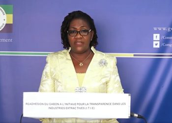 La ministre de l’Economie et de la Relance, Nicole Jeanine Lydie Roboty épse. Mbou.