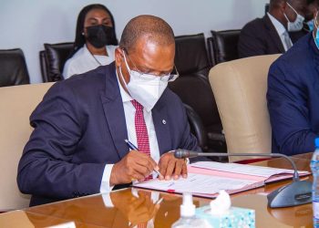 Le président de la BDEAC, Fortunato-OFA MBO NCHAMA.