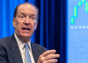 Le président du Groupe de la Banque mondiale, David Malpass.