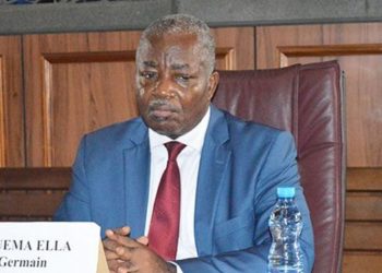 Le président du Syndicat Synamag, Germain Nguema Ella.